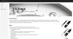 Desktop Screenshot of ellitrack.nl