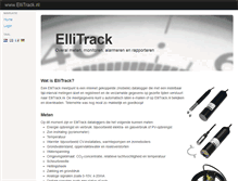 Tablet Screenshot of ellitrack.nl